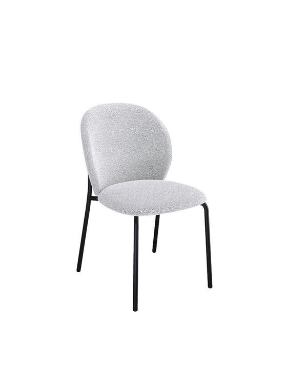 Стул KENNER 307SD черный/серебристый