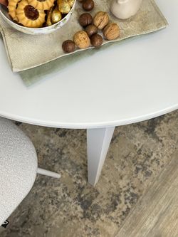 Стол KENNER 1000 М белый/стекло белое сатин