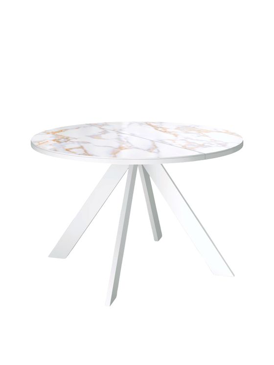 Стол KENNER RL1100 белый/керамика белая глянец