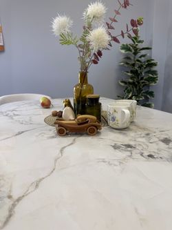 Стол Kenner LDs1600, белый/керамика TIANSHAN WHITE