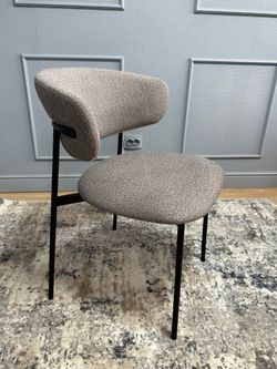 Комплект стульев 2шт KENNER 309SD черный/микробукле капучино