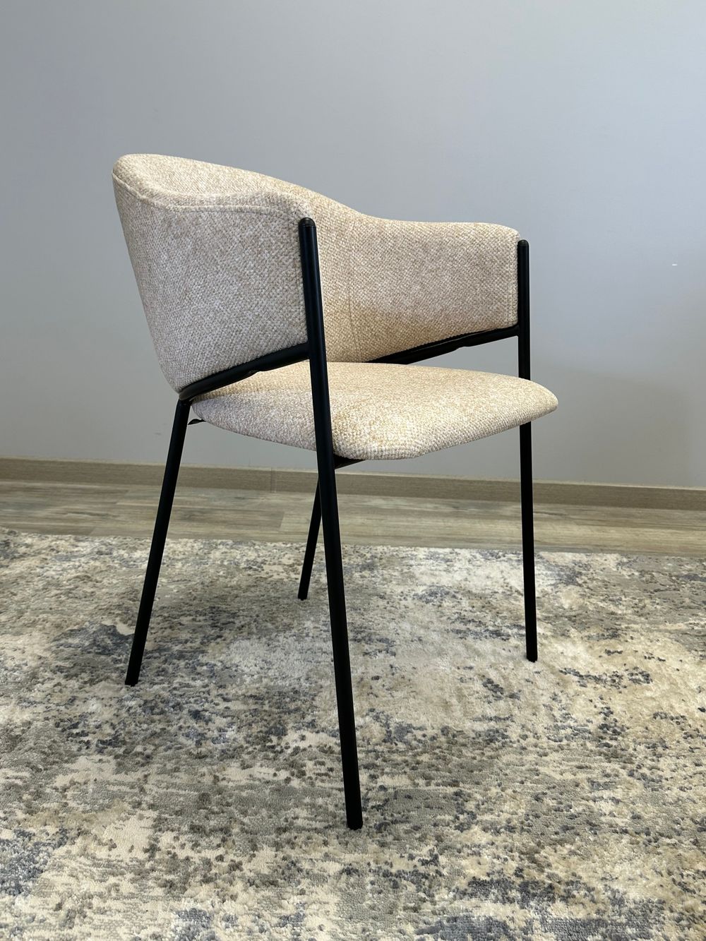 Стул KENNER 308SD черный/бежевый