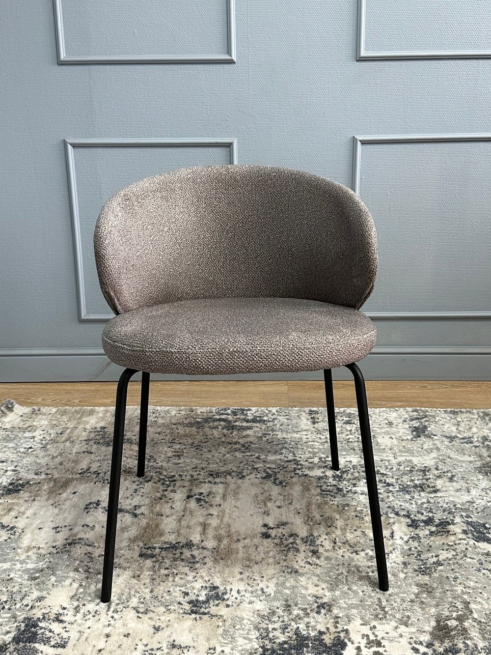 Комплект стульев 2шт KENNER 305SD черный/капучино микробукле