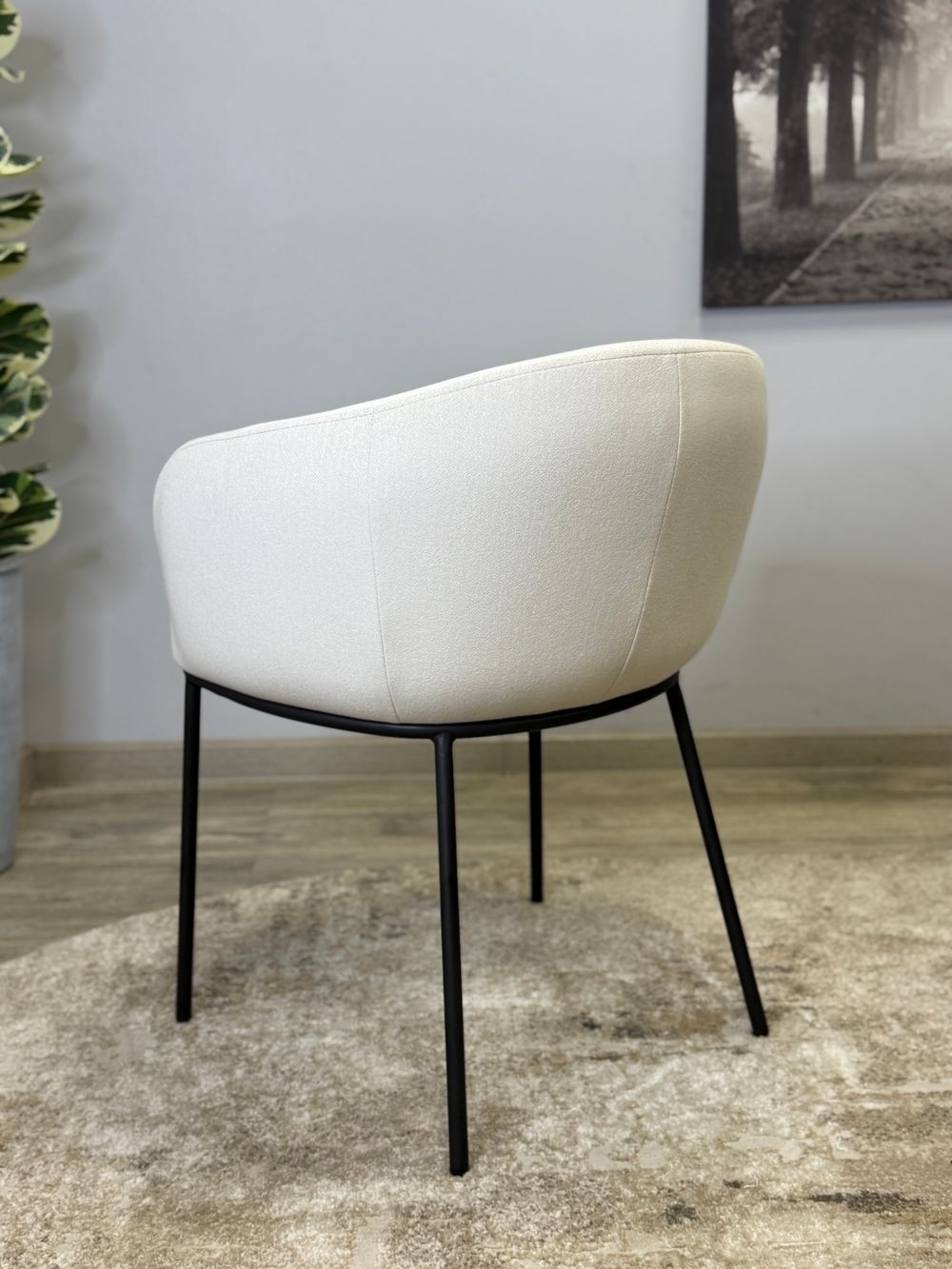 Стул KENNER 313SD черный/жемчуг