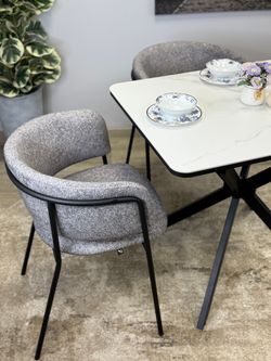 Стол Kenner BK900, черный/керамика GLORIA WHITE