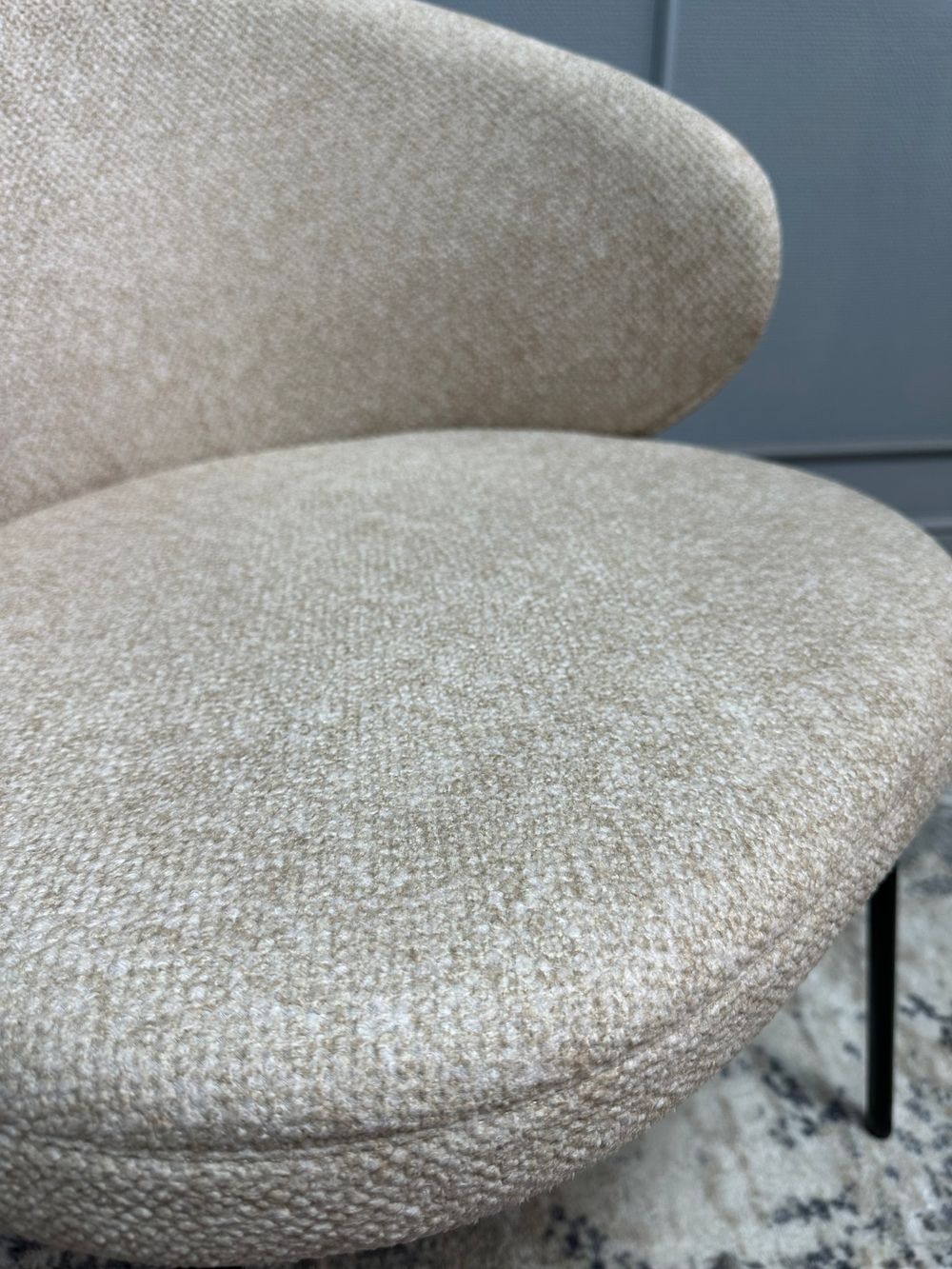 Комплект стульев 2шт KENNER 305SD черный/бежевый микробукле