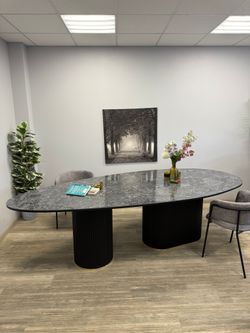 Стол Kenner LD2800, черный/керамика STARRY SKY BLACK