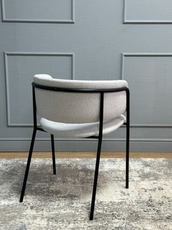 Комплект стульев 2шт KENNER 303SD черный/микробукле серебристый