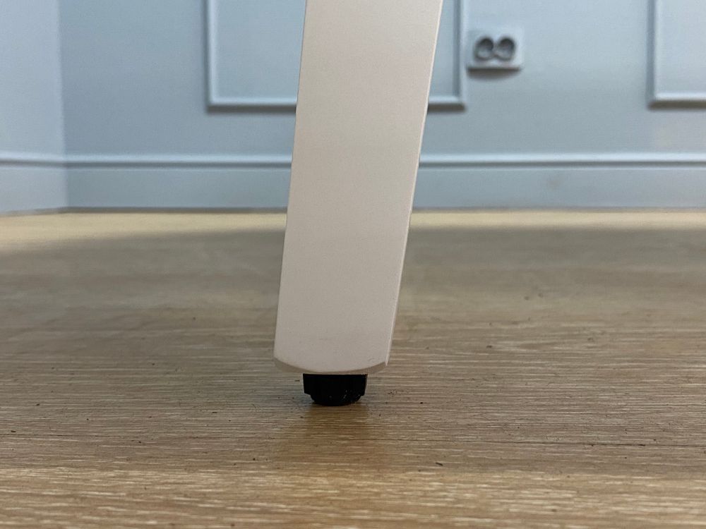 Стол KENNER 1300 М белый/стекло белое глянец