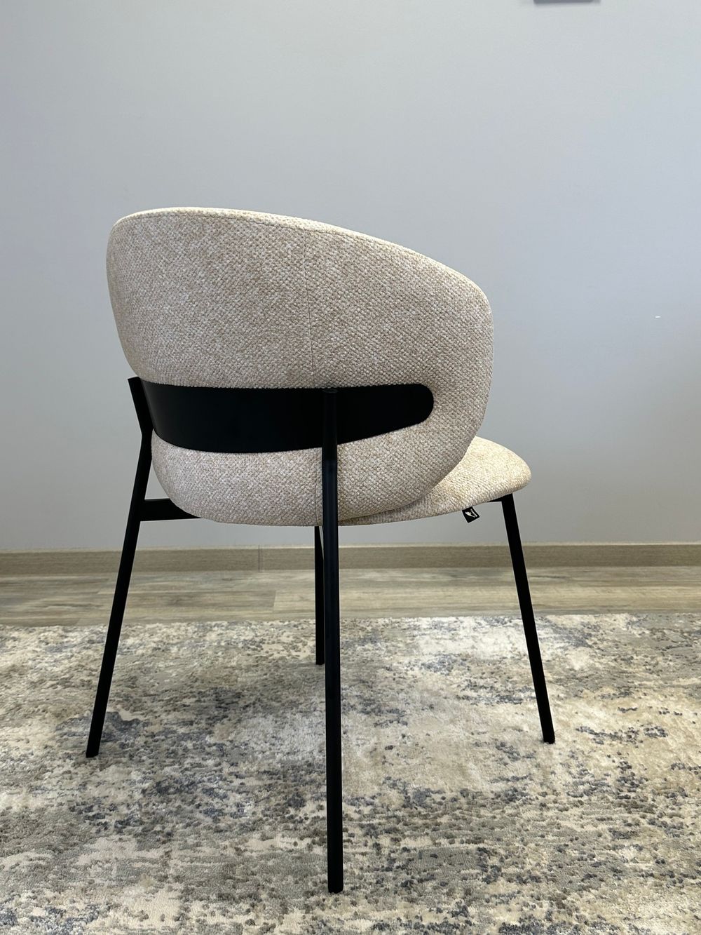 Комплект стульев 2шт KENNER 306SD черный/бежевый