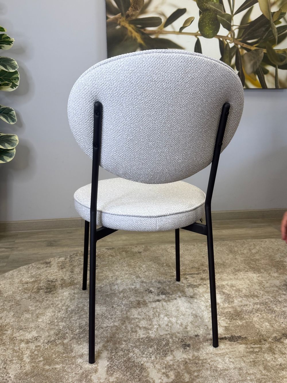 Стул KENNER 301SD черный/серебристый микробукле