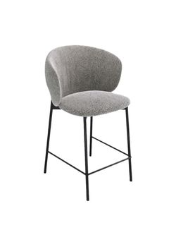 Стул KENNER 306SD ПБ черный/серый