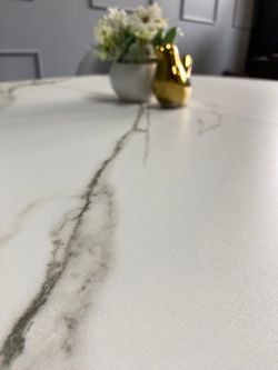 Стол KENNER DO1100 белый/керамика мрамор белый