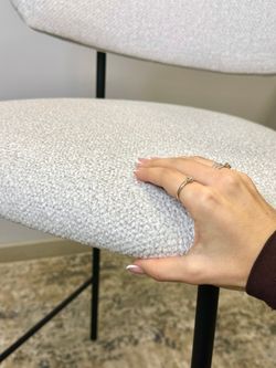 Стул Kenner 309SD барный черный/ткань O18