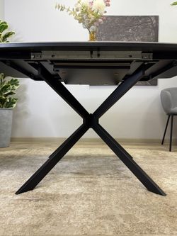 Стол KENNER BR1300 черный/керамика NEW ARMANI GRAY