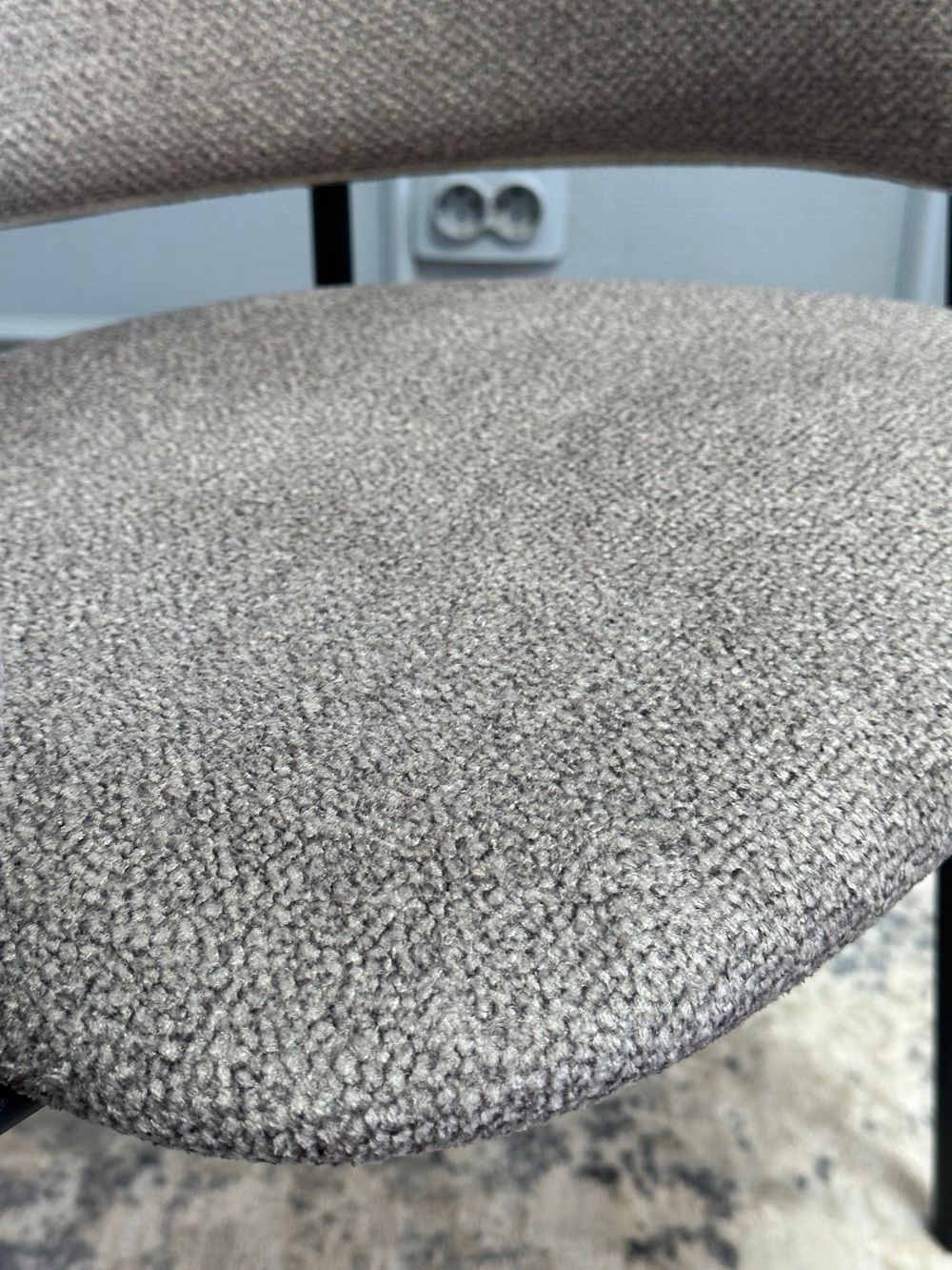 Комплект стульев 2шт KENNER 303SD черный/микробукле капучино