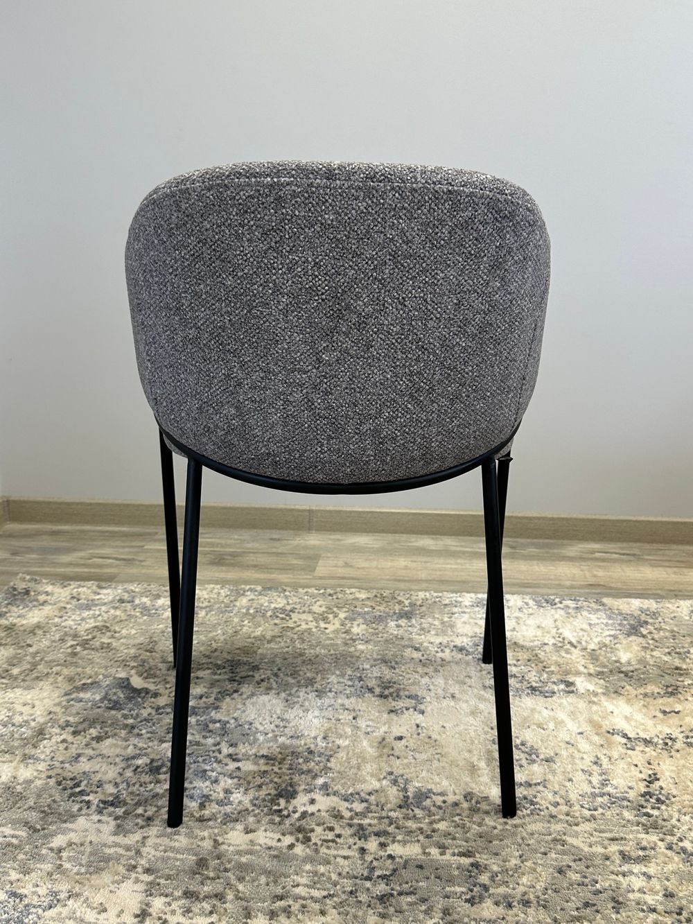 Комплект стульев 2шт KENNER 308SD черный/серый