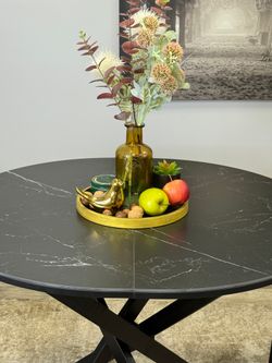 Стол KENNER R1000s черный/керамика черная