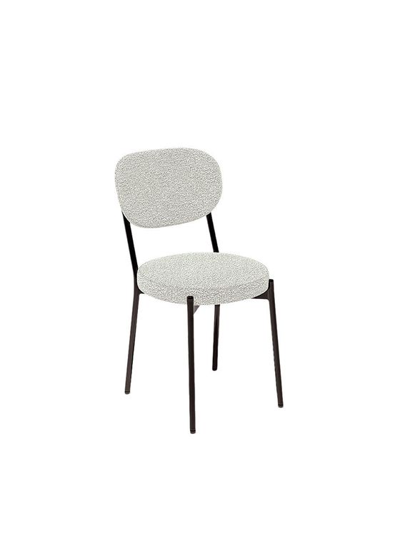 Стул KENNER 301SD черный/серебристый микробукле