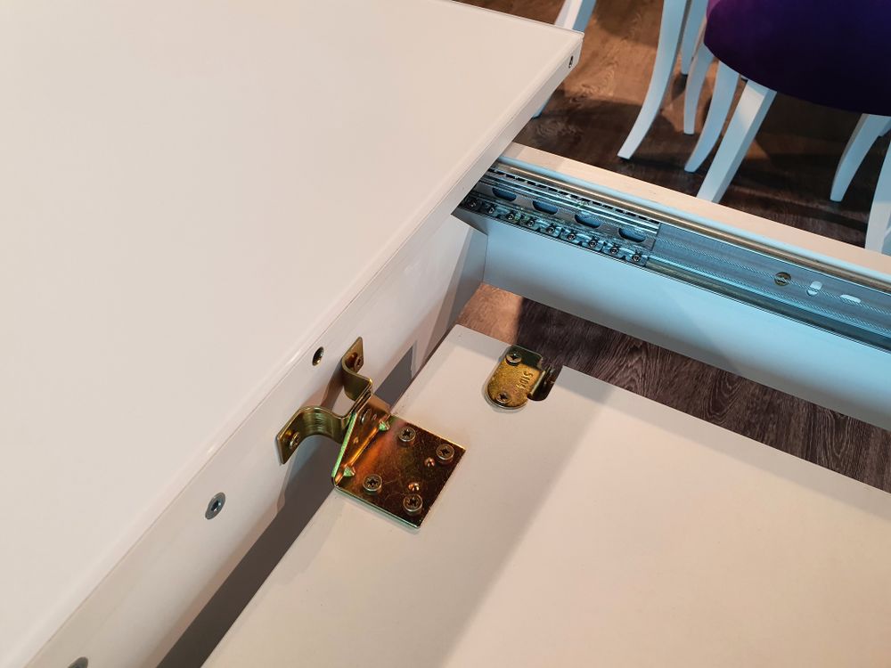 Стол KENNER 1200M белый/стекло белое сатин