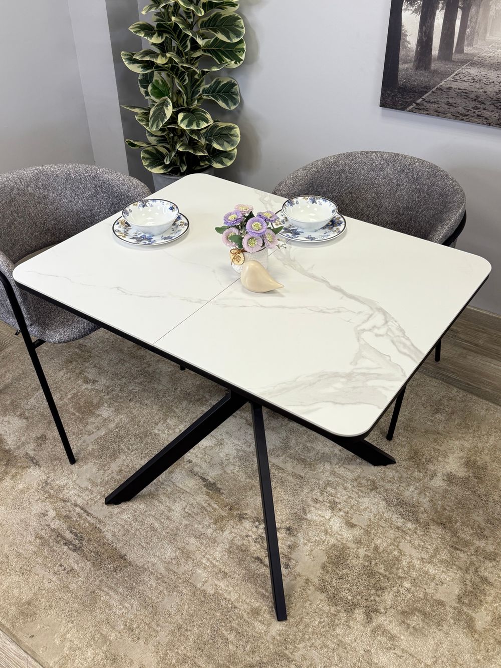 Стол Kenner BK900, черный/керамика NEW ARMANI GREY