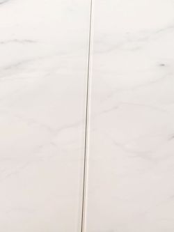 Стол KENNER B1300 белый/стекло камень белый сатин