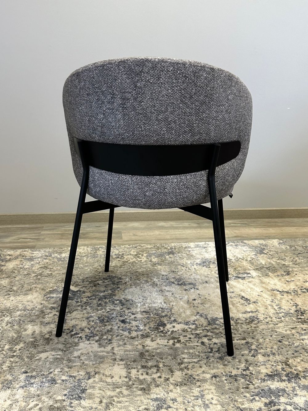 Комплект стульев 2шт KENNER 306SD черный/серый