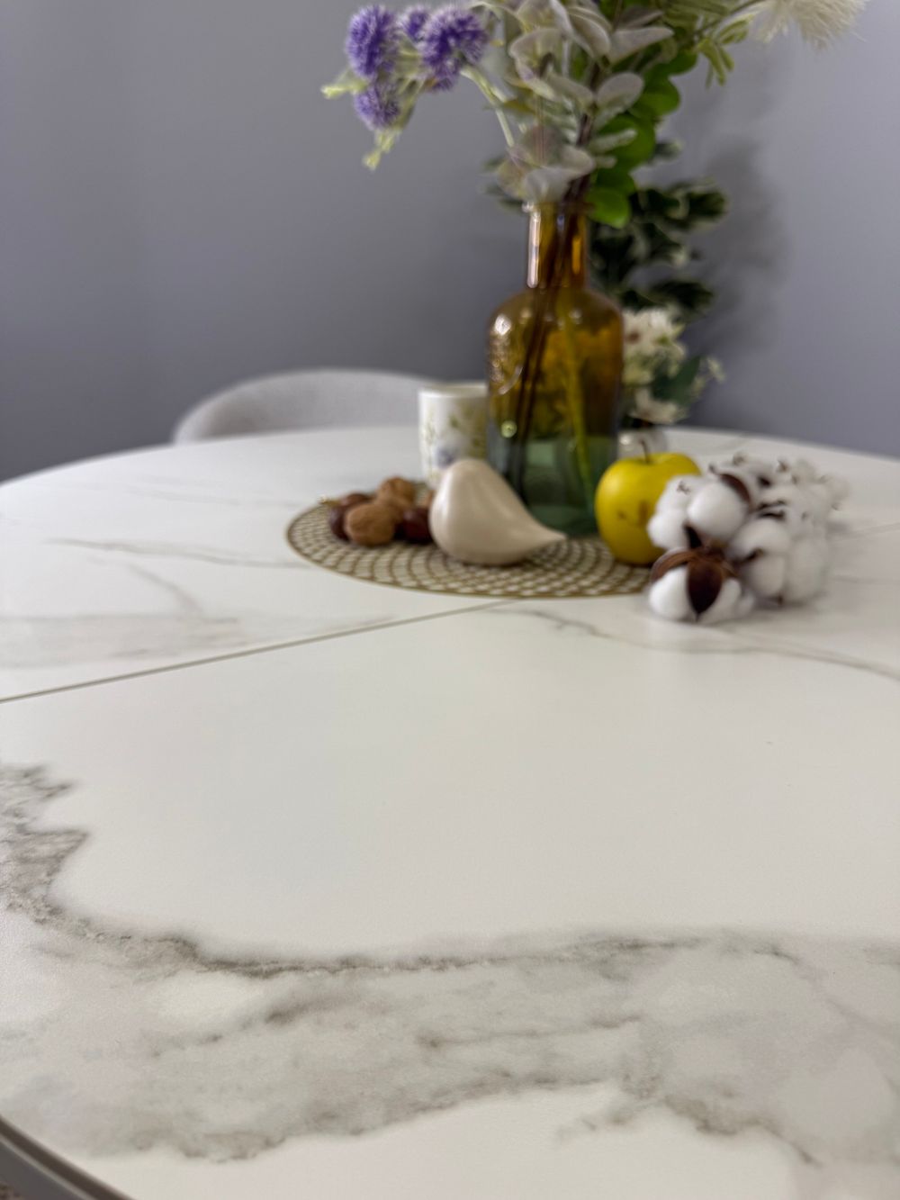 Стол KENNER R1000s белый/керамика белая