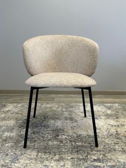 Комплект стульев 2шт KENNER 306SD черный/бежевый