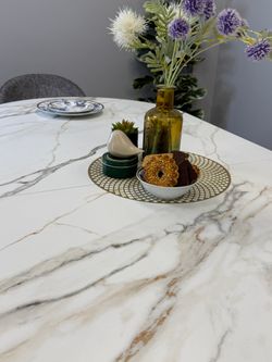 Стол KENNER LDs2000 черный/керамика LARKA GRAY