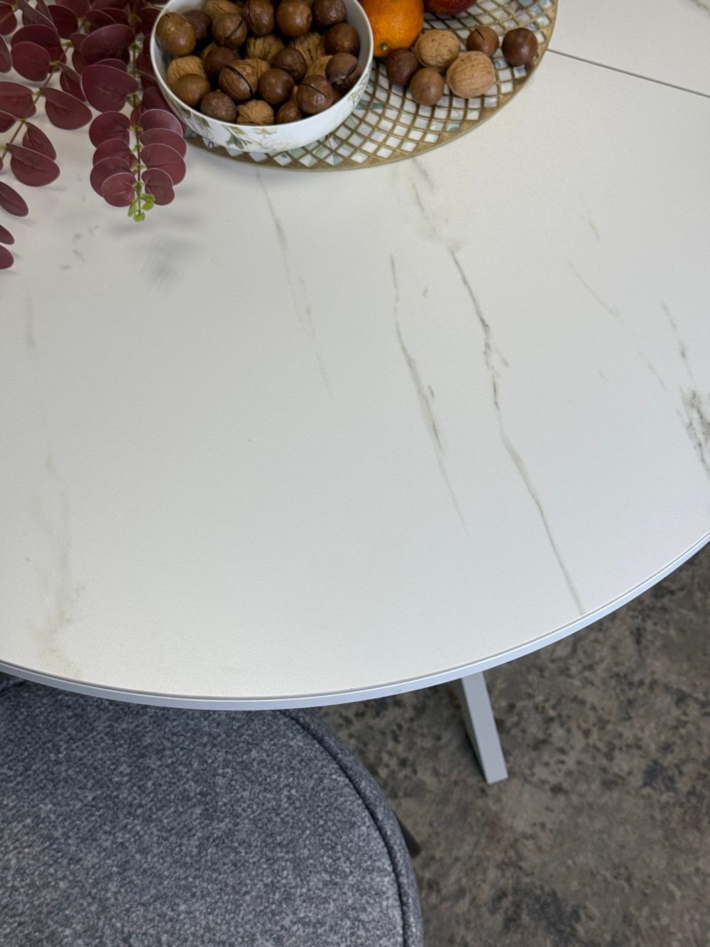 Стол KENNER DO1200 белый/керамика белая