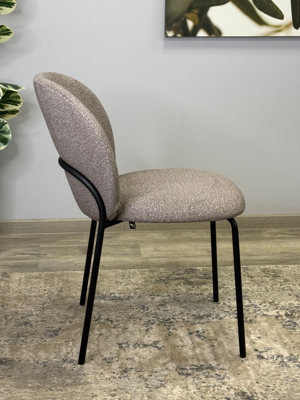 Стул KENNER 307SD черный/капучино