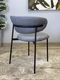 Стул KENNER 309SD черный/серый