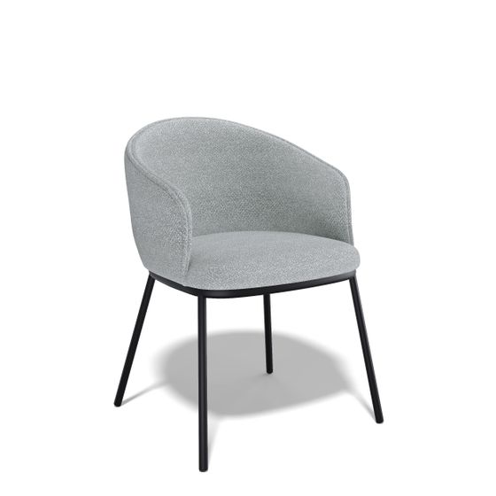 Стул KENNER 313SD черный/серый