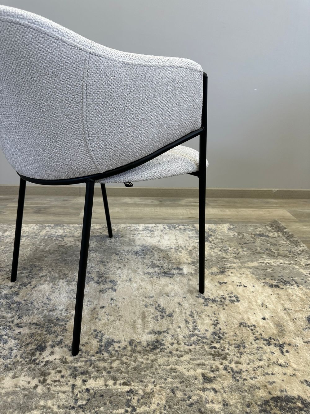 Стул KENNER 308SD черный/серебристый