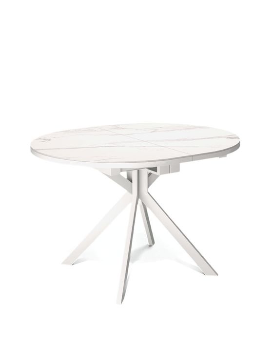 Стол KENNER DO1100 белый/керамика мрамор белый