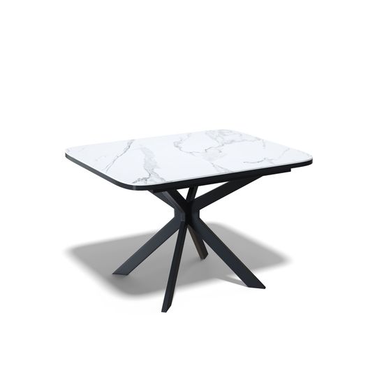 Стол Kenner BK900, черный/керамика GLORIA WHITE