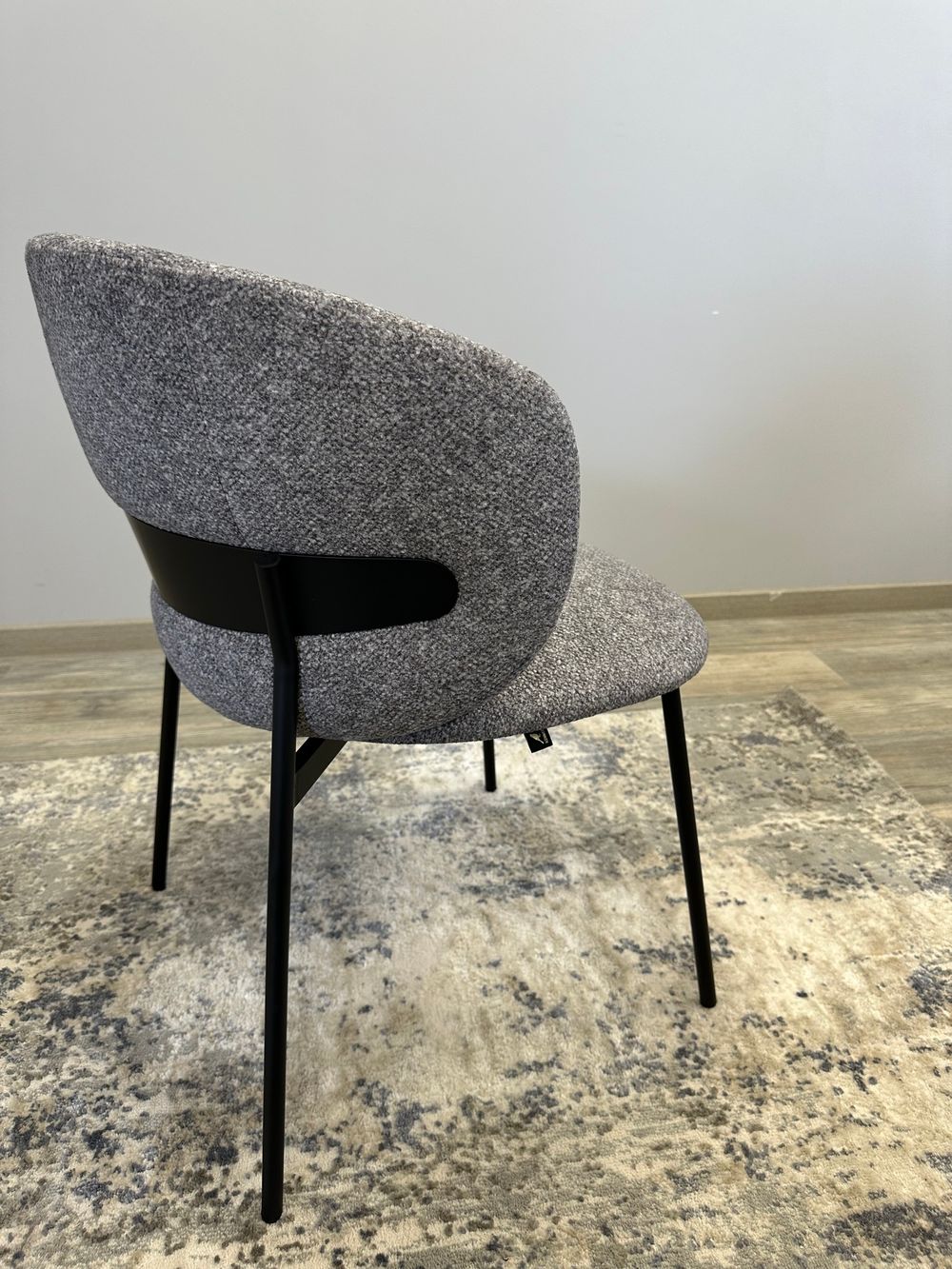 Комплект стульев 2шт KENNER 306SD черный/серый