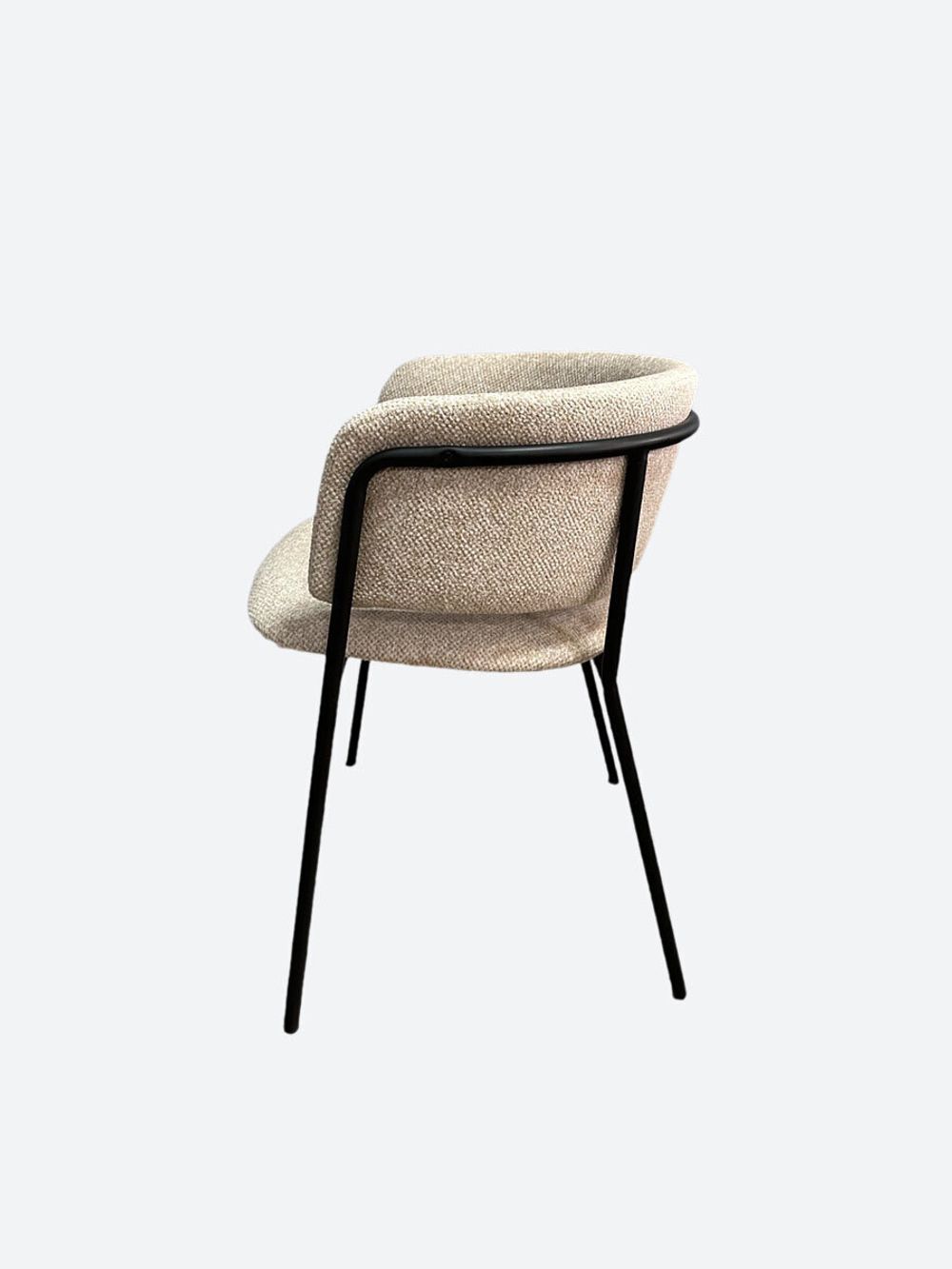 Комплект стульев 2шт KENNER 303SD черный/микробукле бежевый