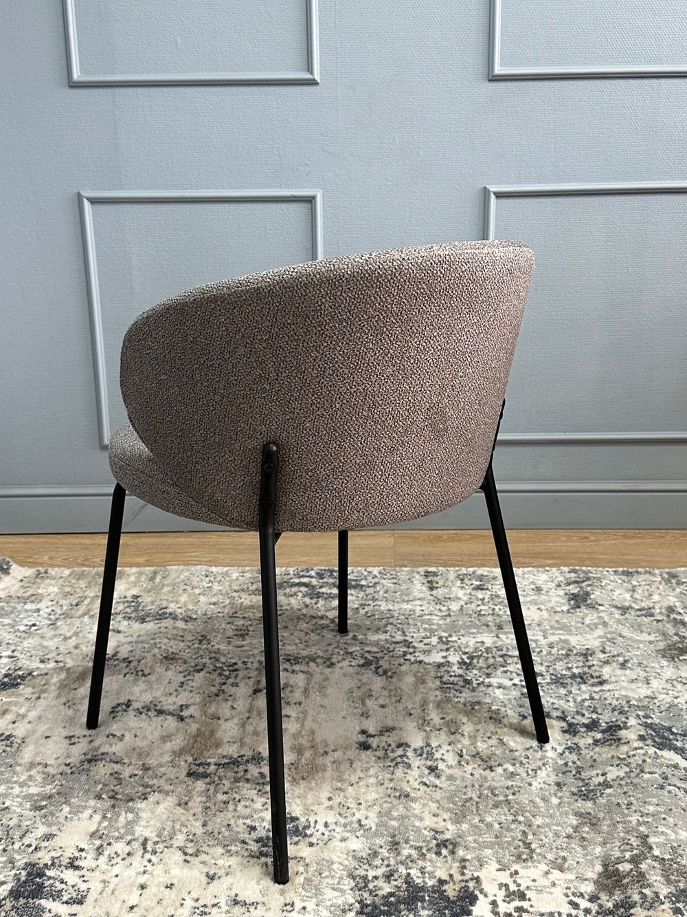 Комплект стульев 2шт KENNER 305SD черный/капучино микробукле