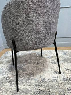 Комплект стульев 2шт KENNER 304SD черный/серый микробукле