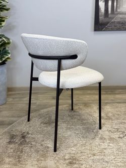 Стул KENNER 309SD черный/микробукле серебристый