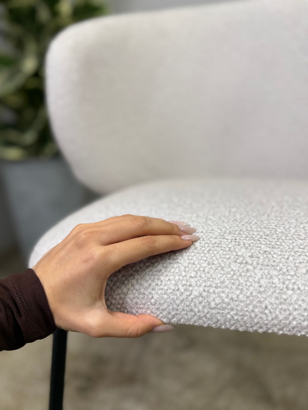 Стул KENNER 306SD черный/серебристый