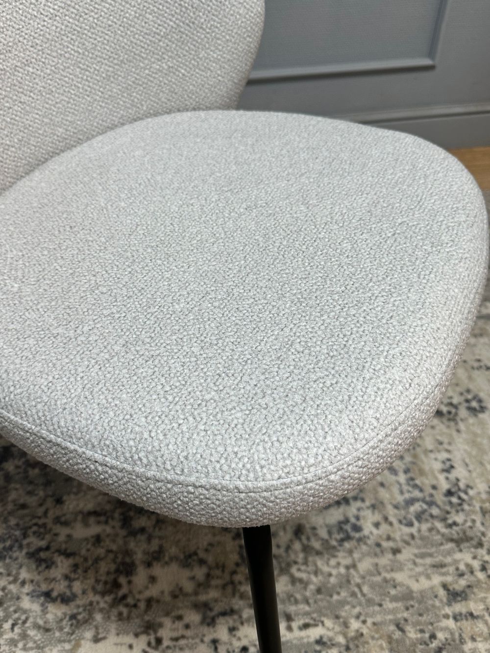 Комплект стульев 2шт KENNER 304SD черный/серебристый микробукле