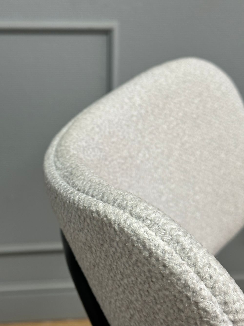 Комплект стульев 2шт KENNER 302SD черный/серебристый микробукле