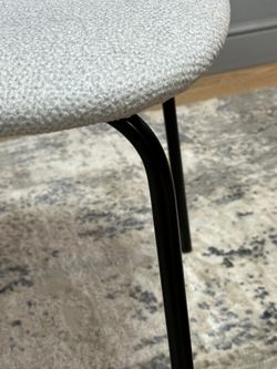 Комплект стульев 2шт KENNER 302SD черный/серебристый микробукле