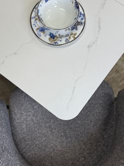 Стол Kenner BK900, белый/керамика COROLLA WHITE