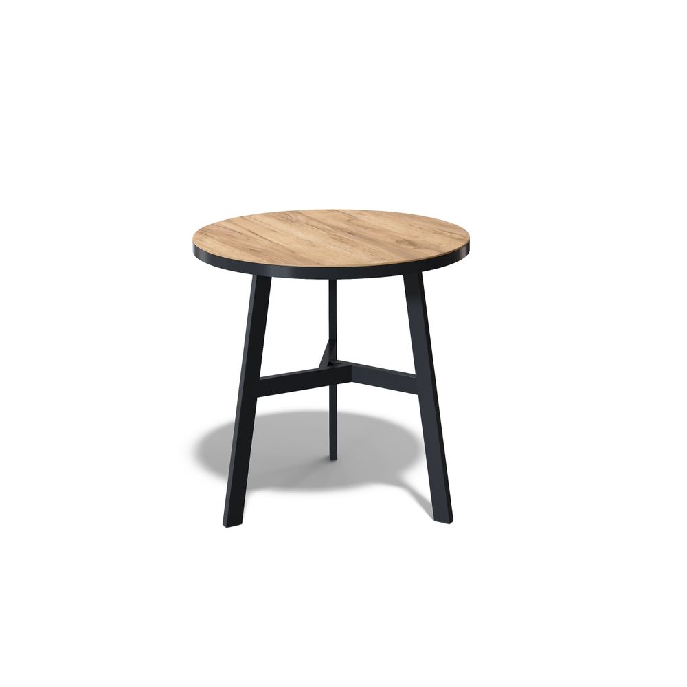 Стол Kenner ER750, черный/Дуб Крафт золотой