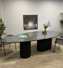 Стол Kenner LD2800, черный/керамика STARRY SKY BLACK