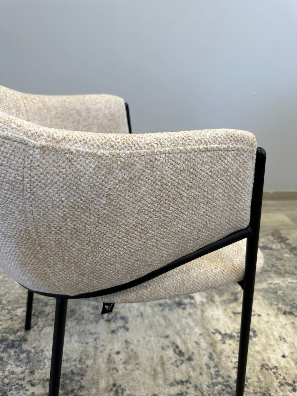 Стул KENNER 308SD черный/бежевый